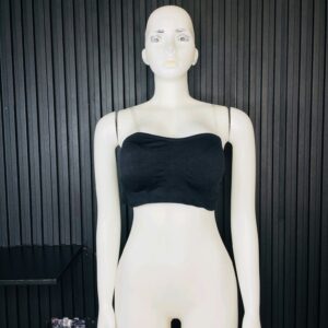 Black Seamless Tank Top