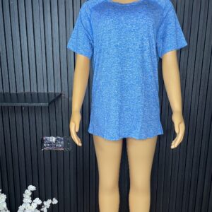 Home 12 Blue and Black Women T-Shirt