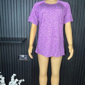 Purple and Grey Women’s T-Shirt