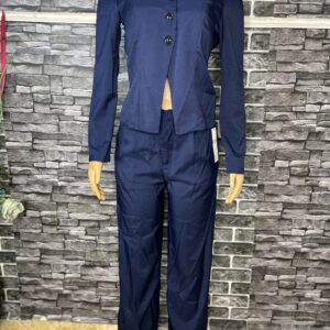 Navy Blue Two Piece Suit