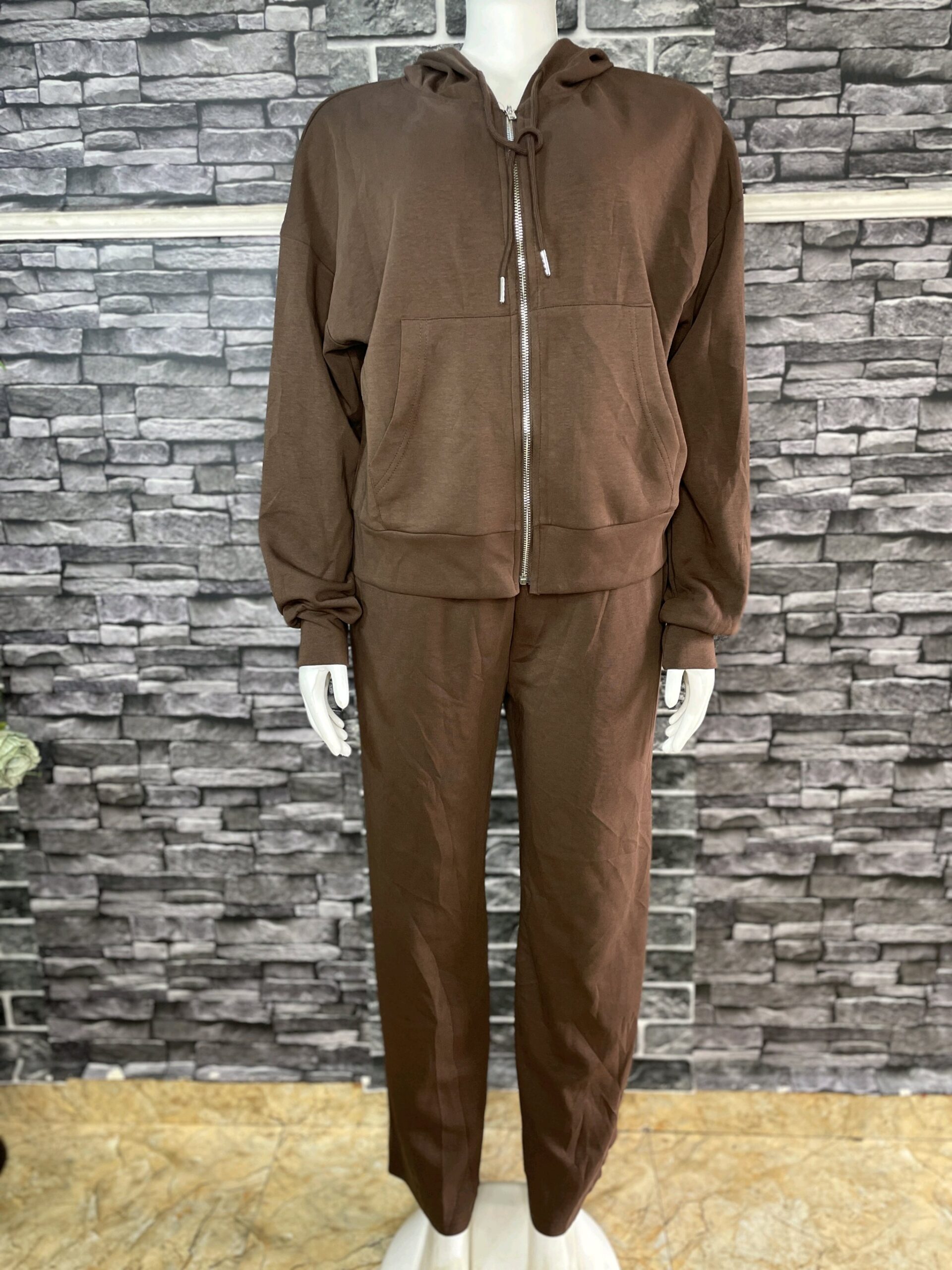 Brown Hoodie Tracksuit 1 Brown Hoodie Tracksuit