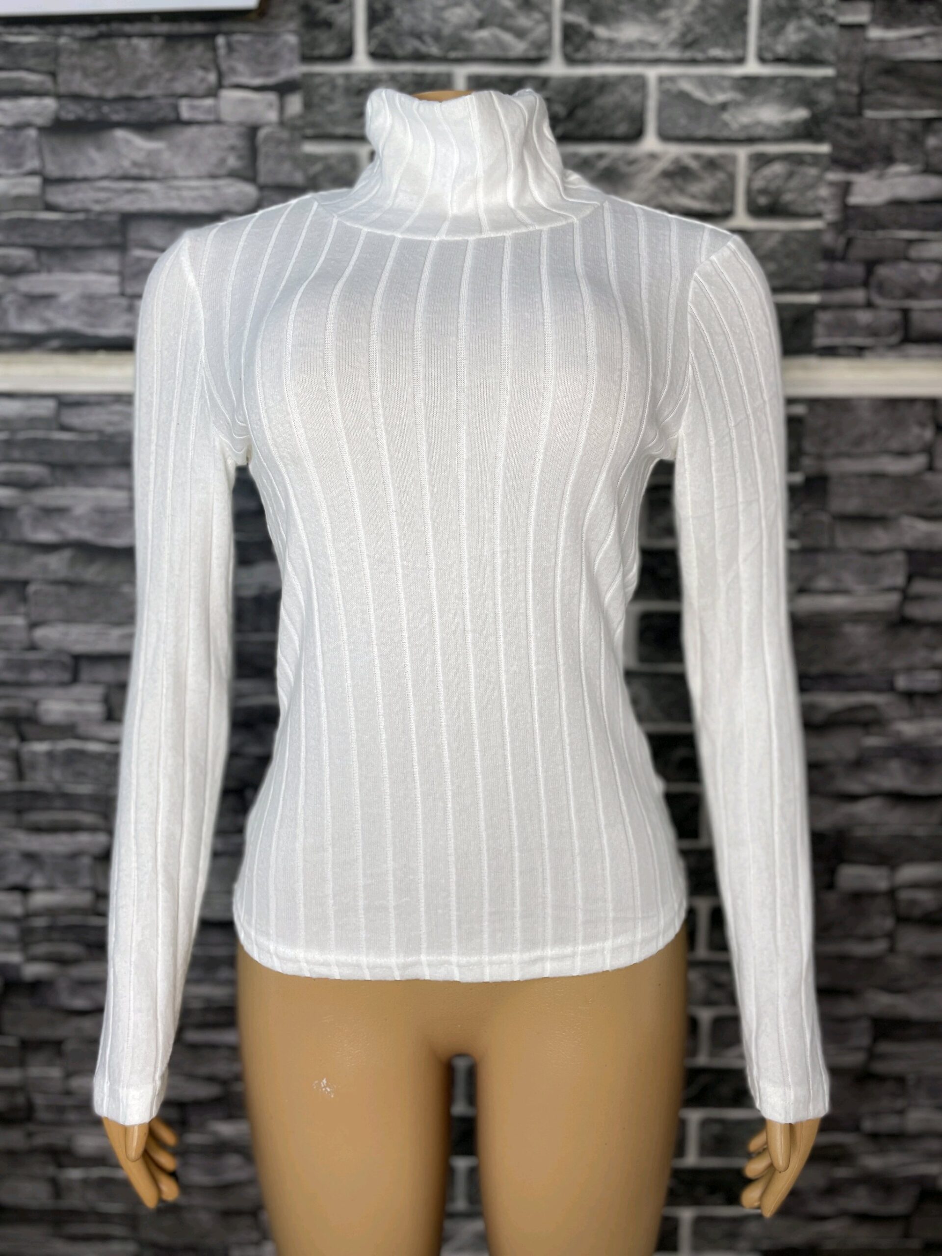 White Turtleneck Top 1 White Turtleneck Top