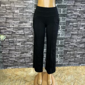 Black Plain Trouser