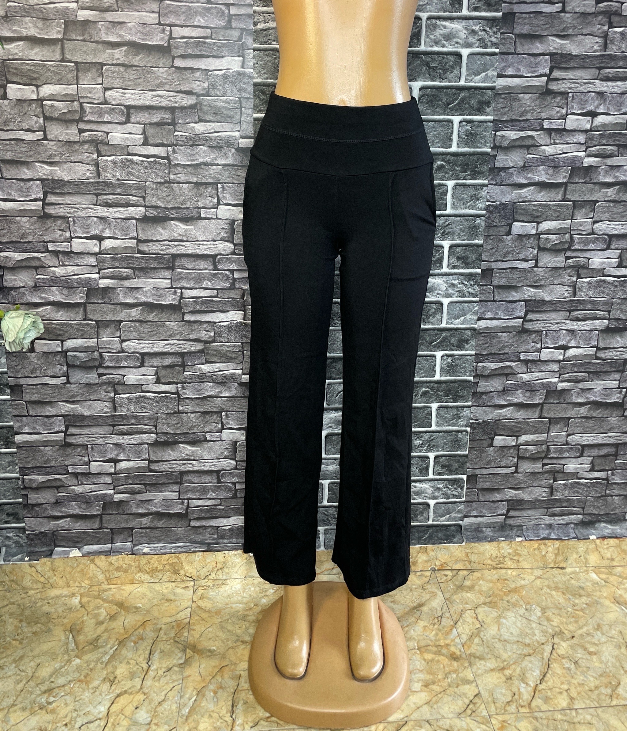 Black Plain Trouser 1 Black Plain Trouser
