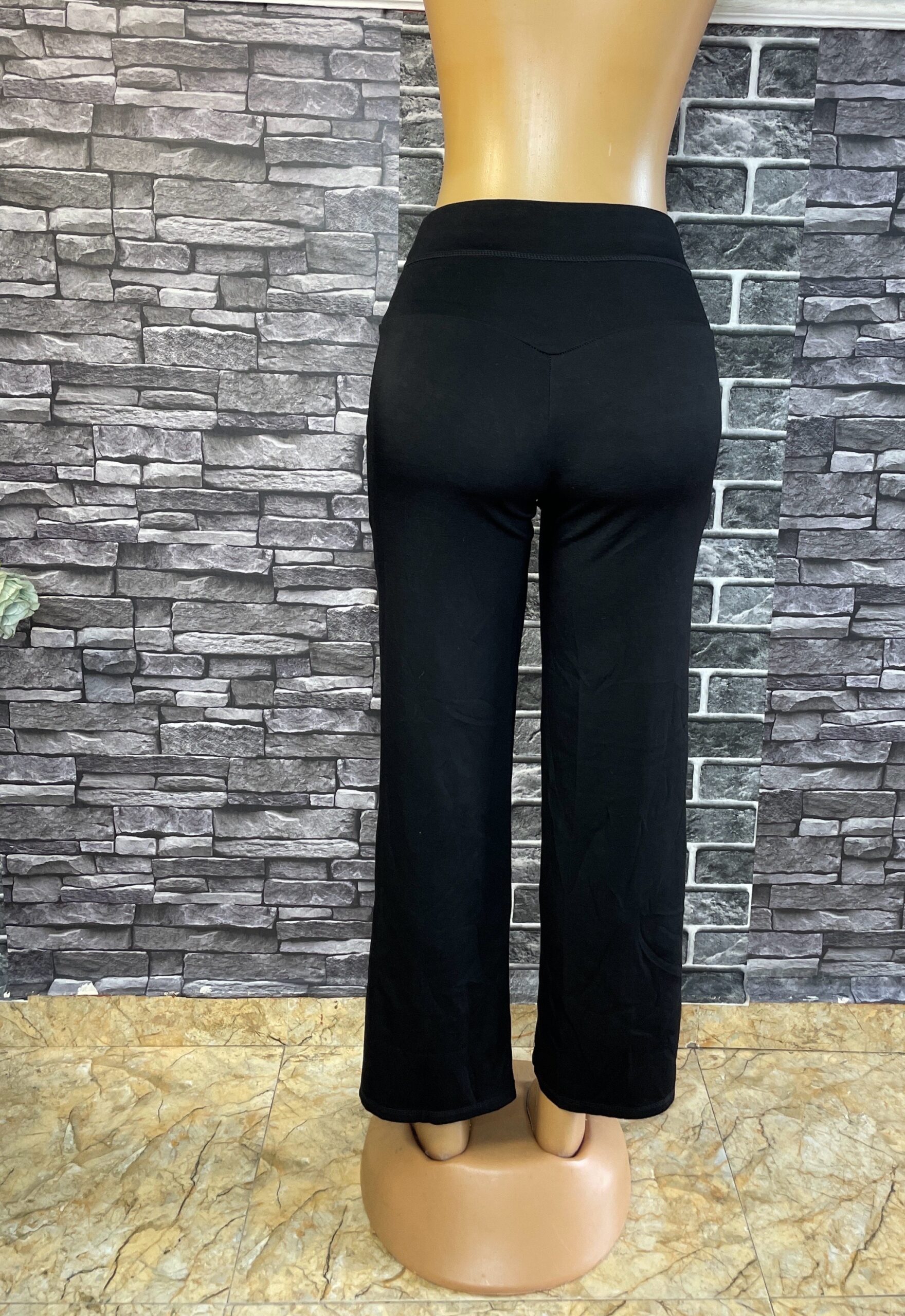 Black Plain Trouser 5 Black Plain Trouser - Image 5
