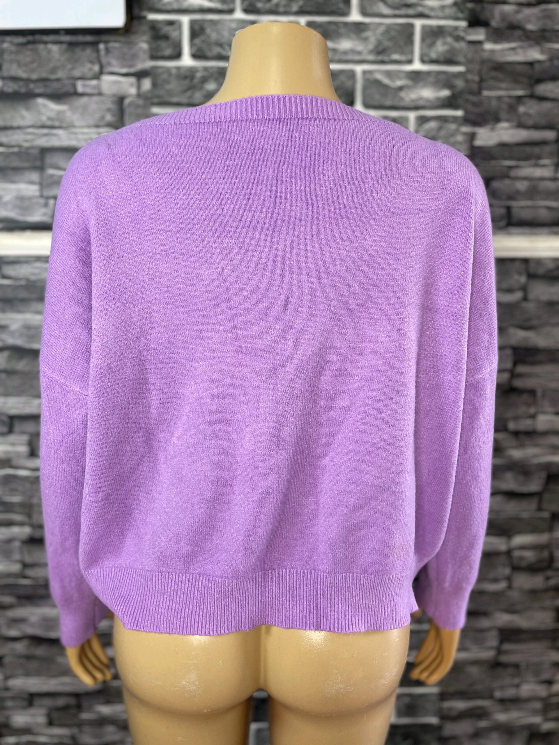 Light Purple Cardigan Top 3 Light Purple Cardigan Top - Image 3
