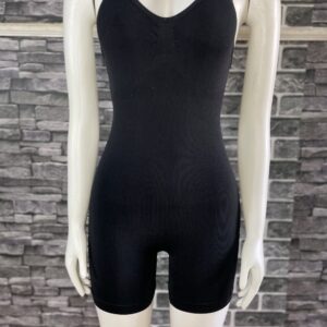 Black Seamless Bodysuit