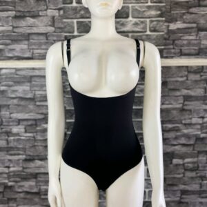 Black Elegant Seamless Bodysuit