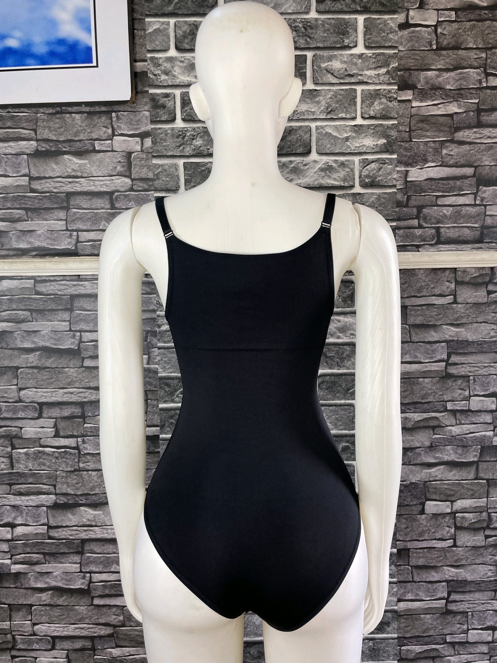 Black Elegant Seamless Bodysuit 3 Black Elegant Seamless Bodysuit - Image 3