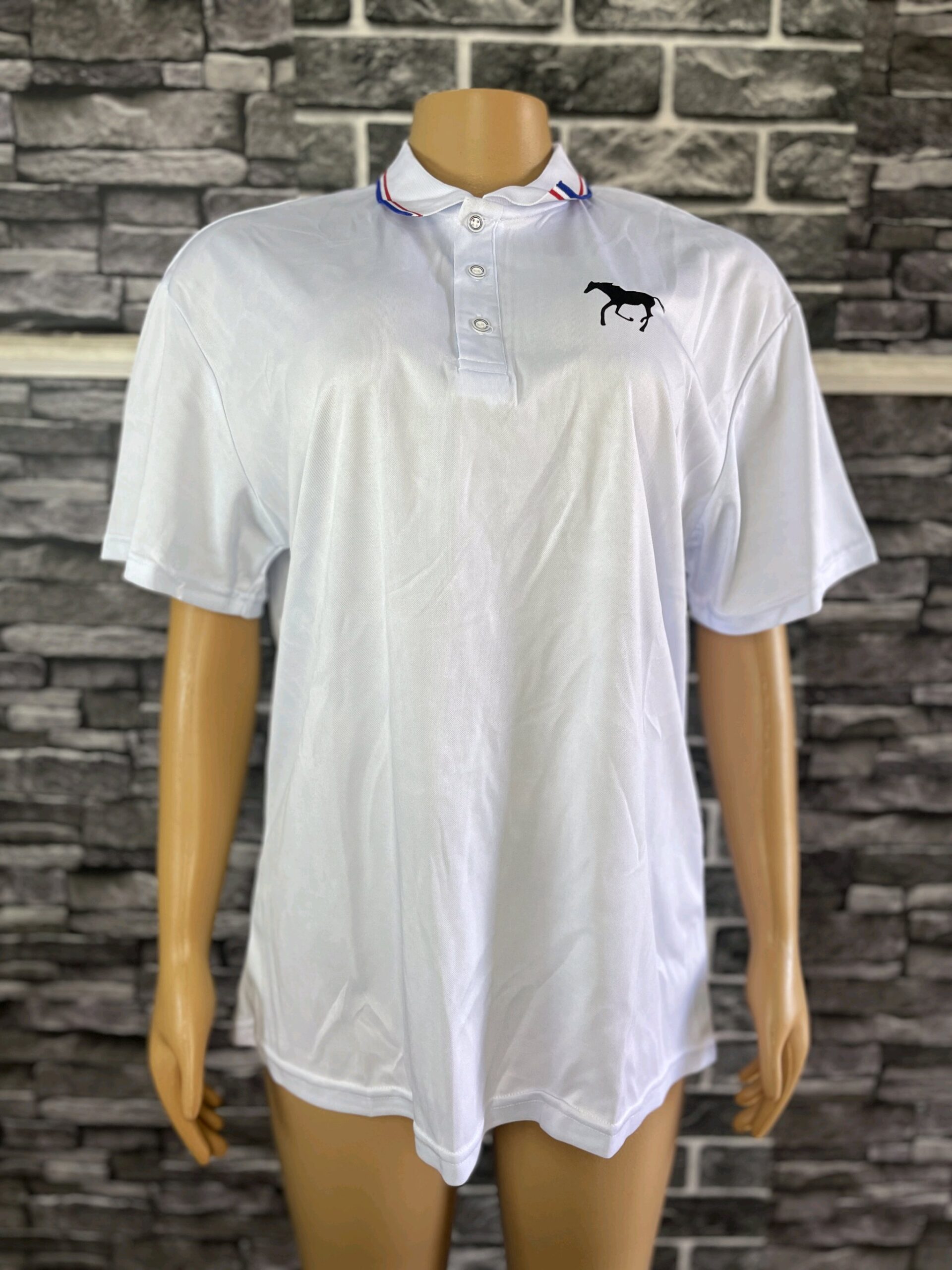 White And Light Blue Men's T-shirt 1 White And Light Blue Men's T-shirt