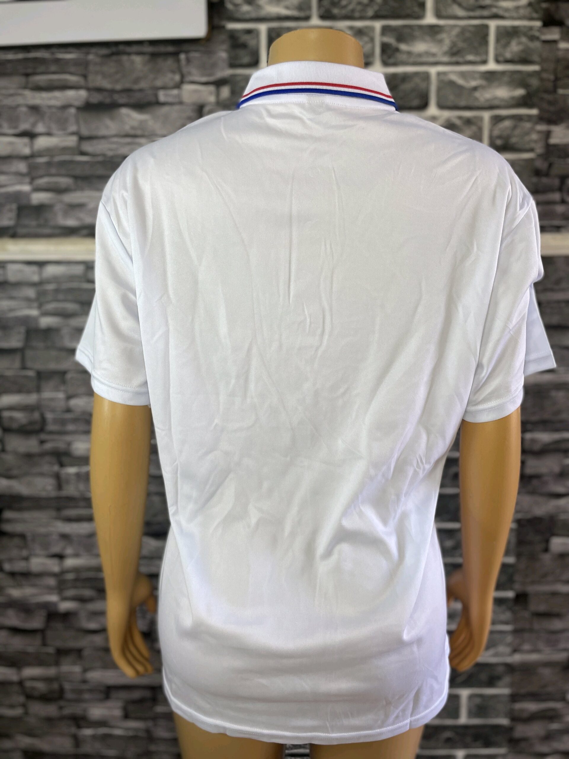 White And Light Blue Men's T-shirt 4 White And Light Blue Men's T-shirt - Image 4