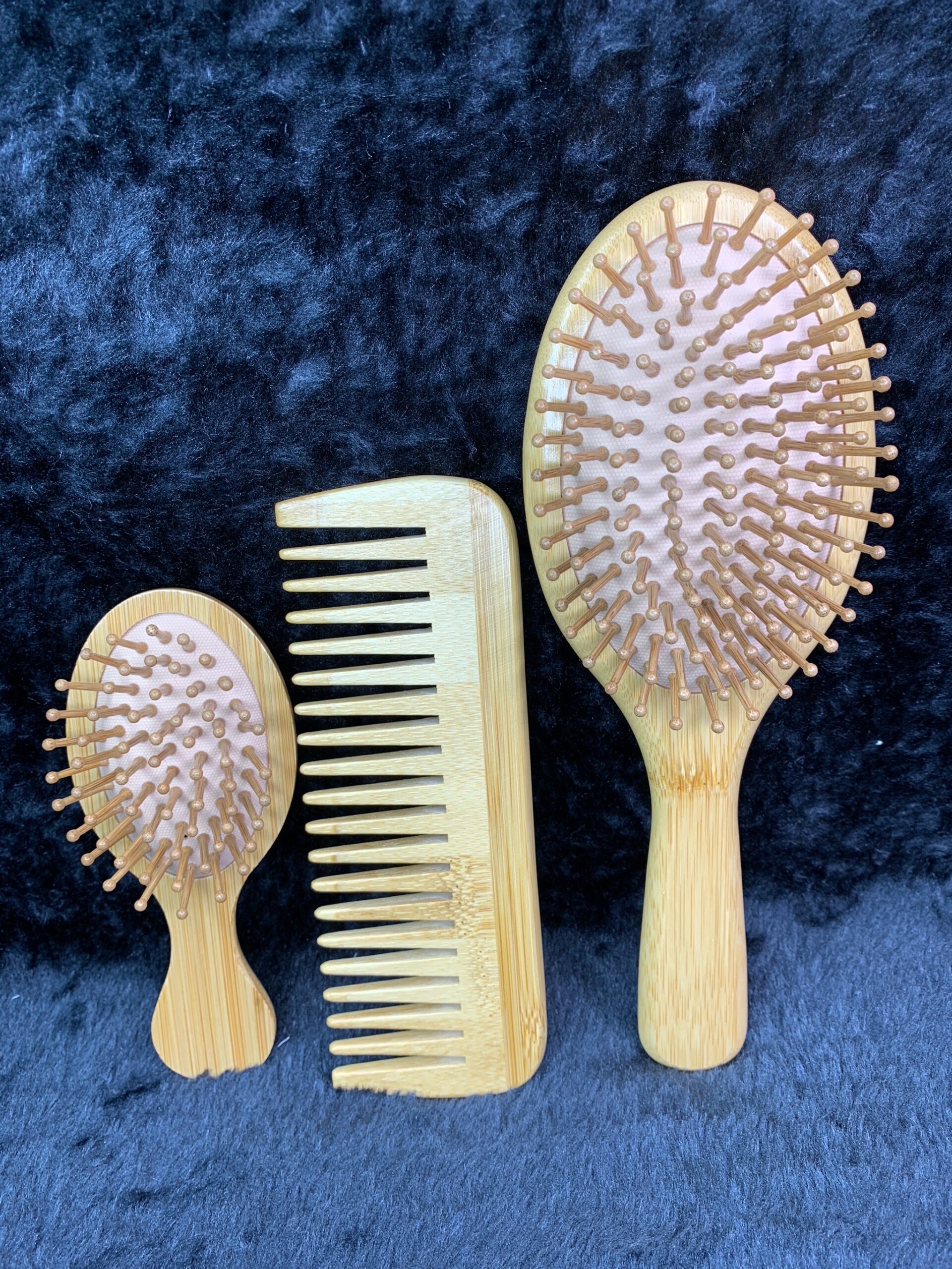 Wooden Hair Brush Sets 3 Wooden Hair Brush Sets - Image 3