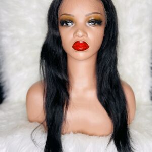 Natural Color Full Frontal SDD Human Hair