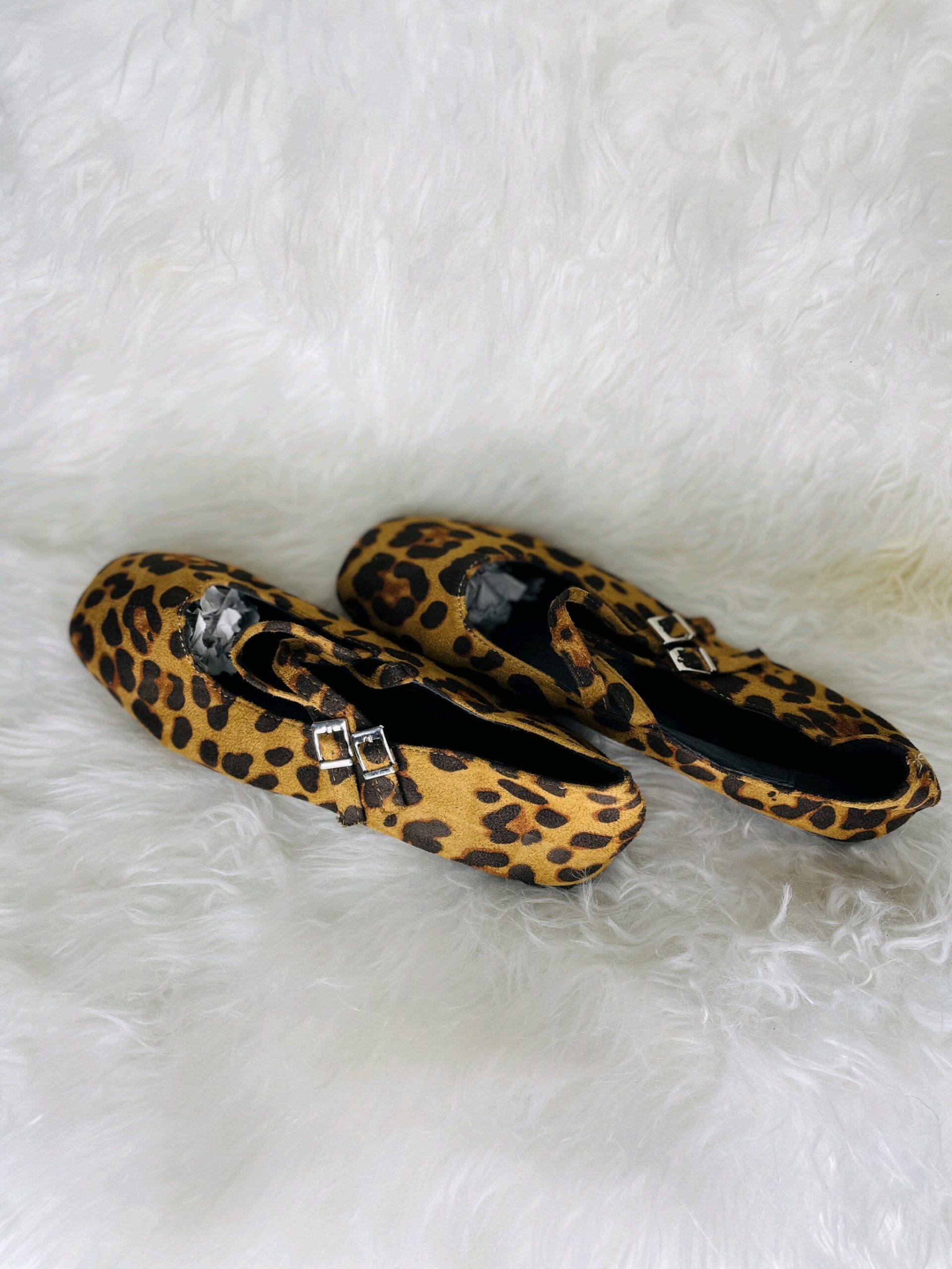 Leopard Print Flat Sandals 1 Leopard Print Flat Sandals