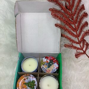 Christmas Scented Candles Gift Set
