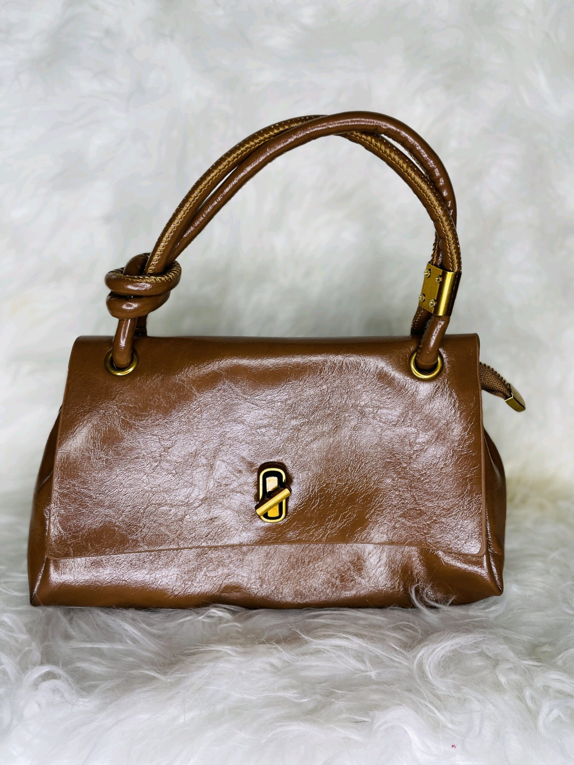 Brown Mini Handbag 4 Brown Mini Handbag - Image 4