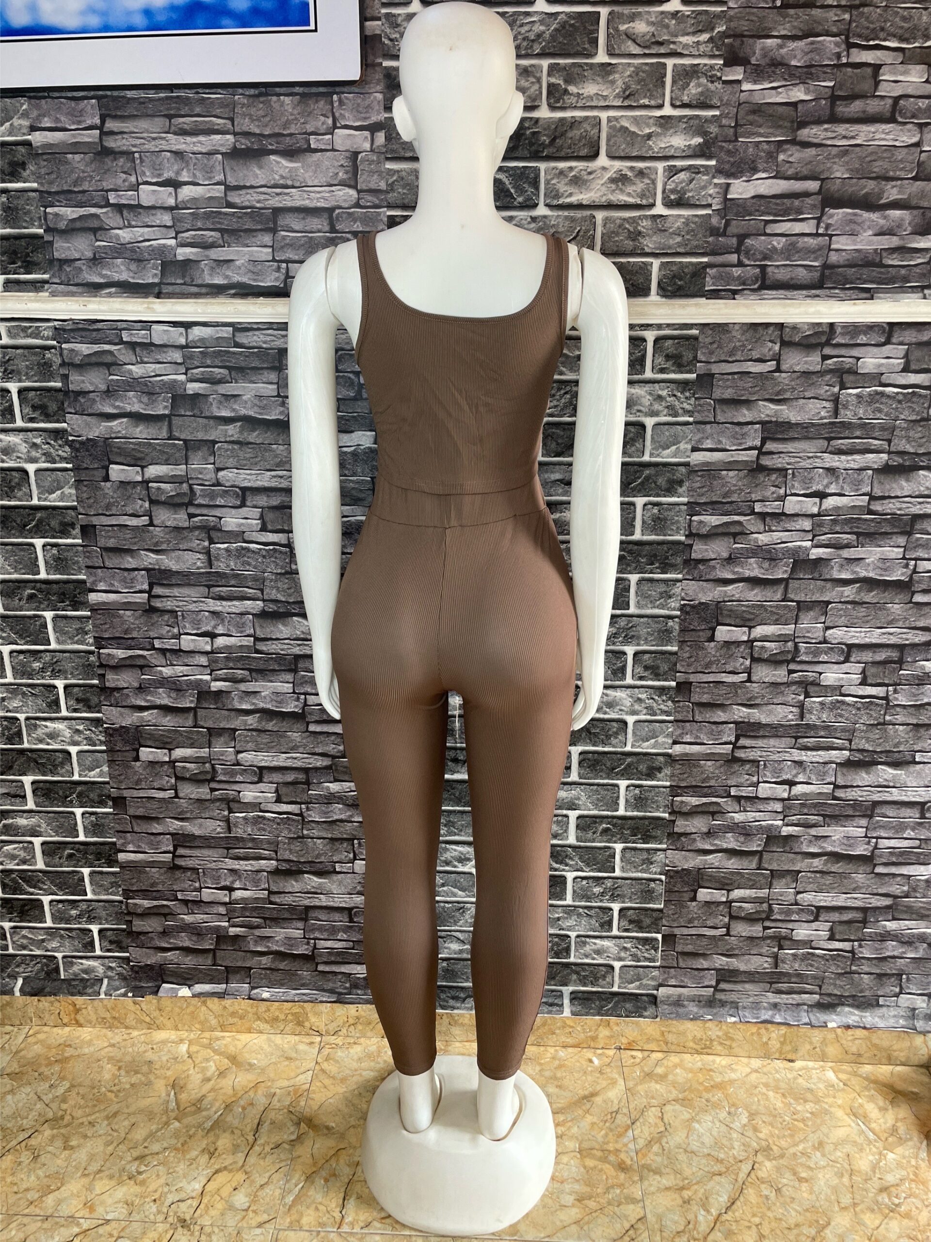 Ribbed Activewear Two Piece 3 Ribbed Activewear Two Piece - Image 3