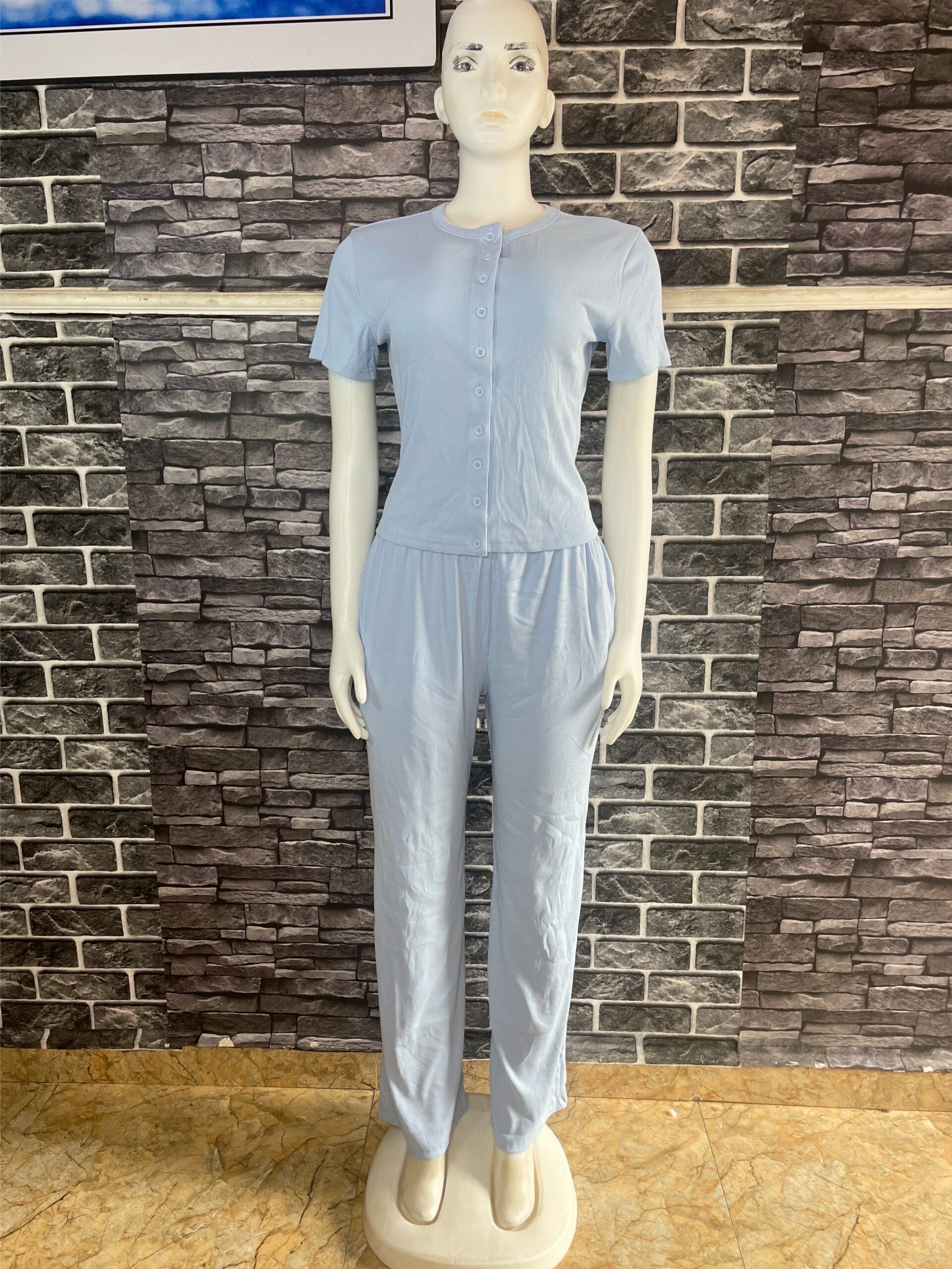 Short Sleeve Two Piece Set 4 Short Sleeve Two Piece Set - Image 4