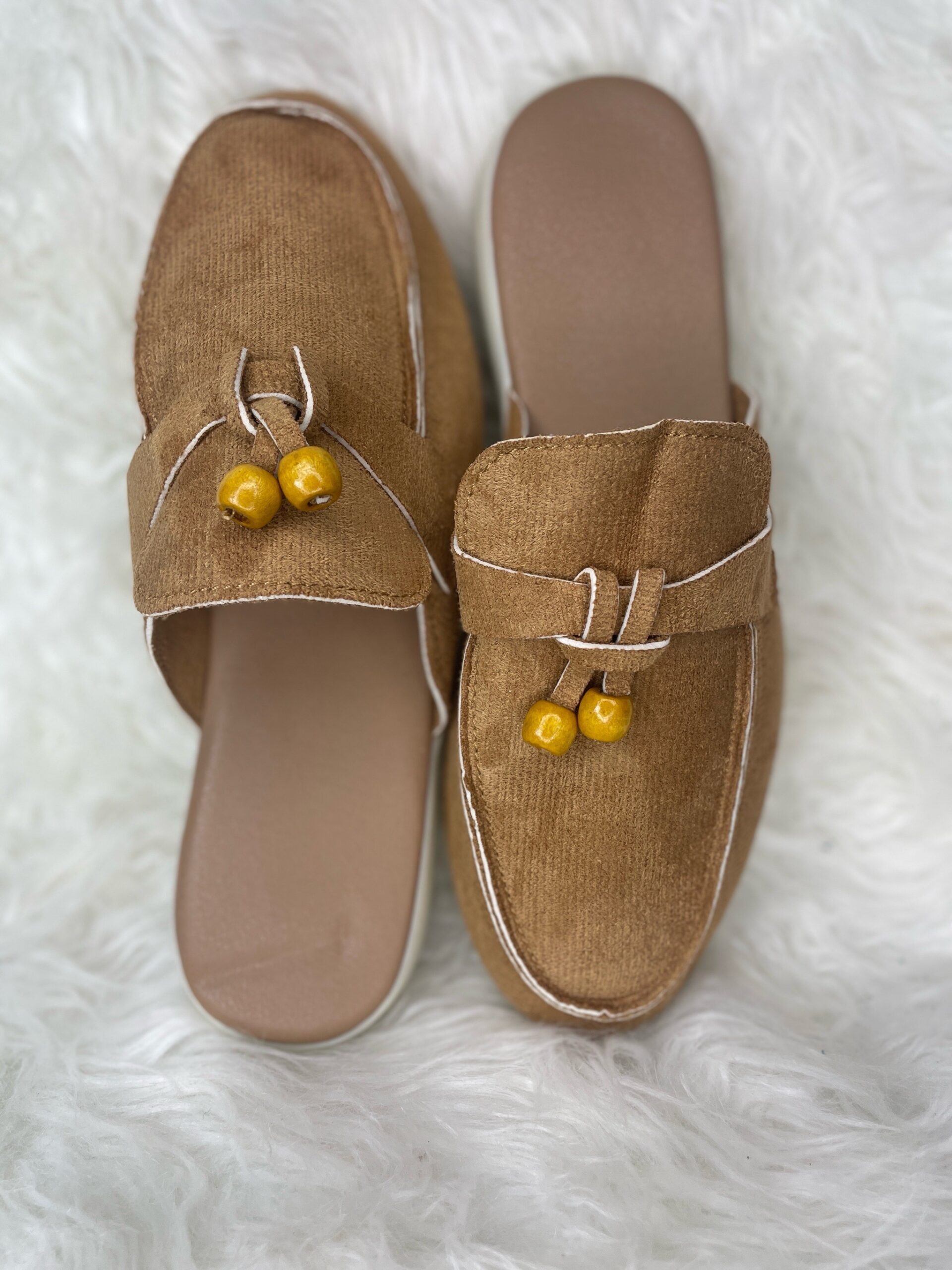 Brown Suede Mules 1 Brown Suede Mules