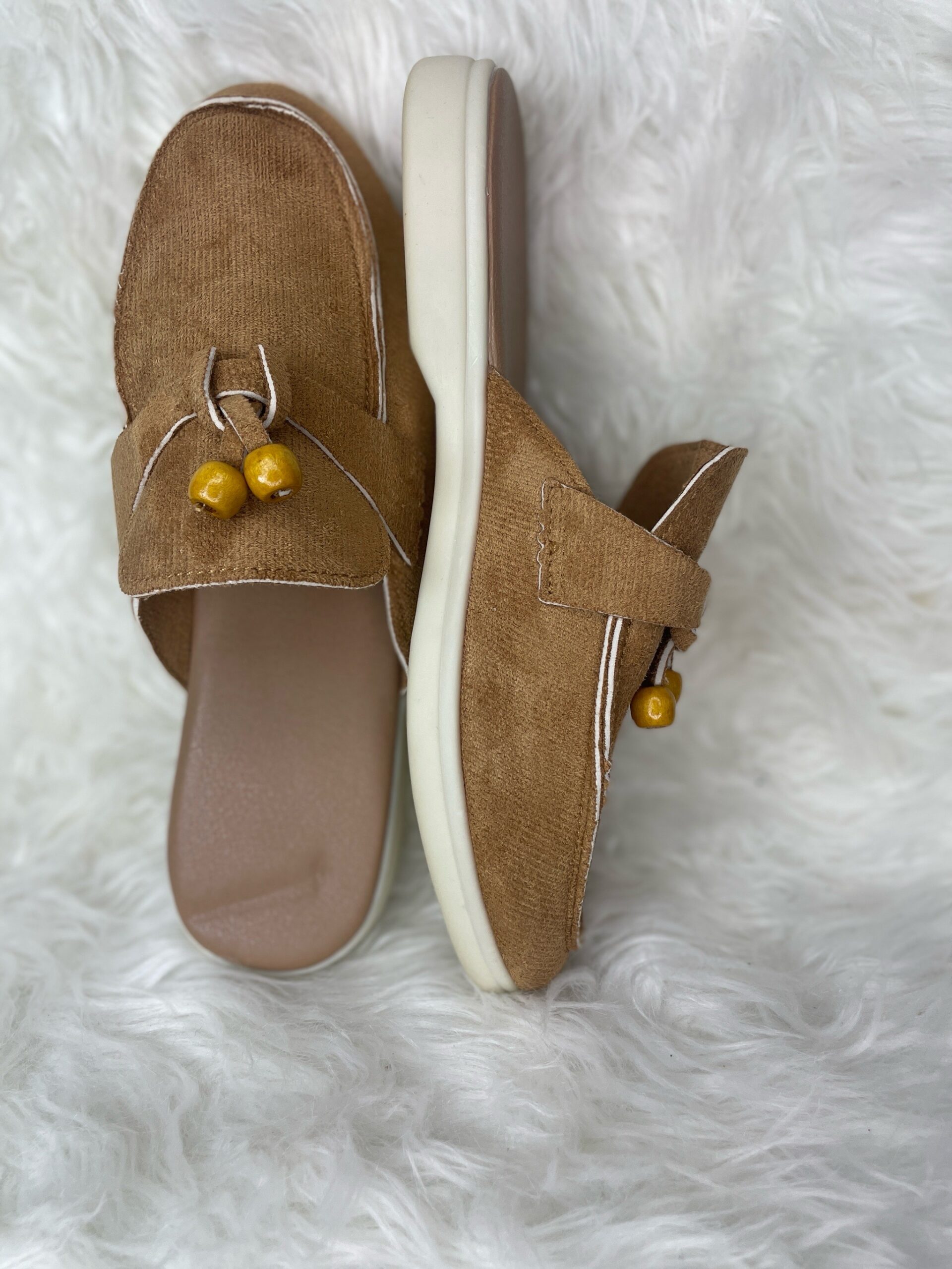 Brown Suede Mules 2 Brown Suede Mules - Image 2