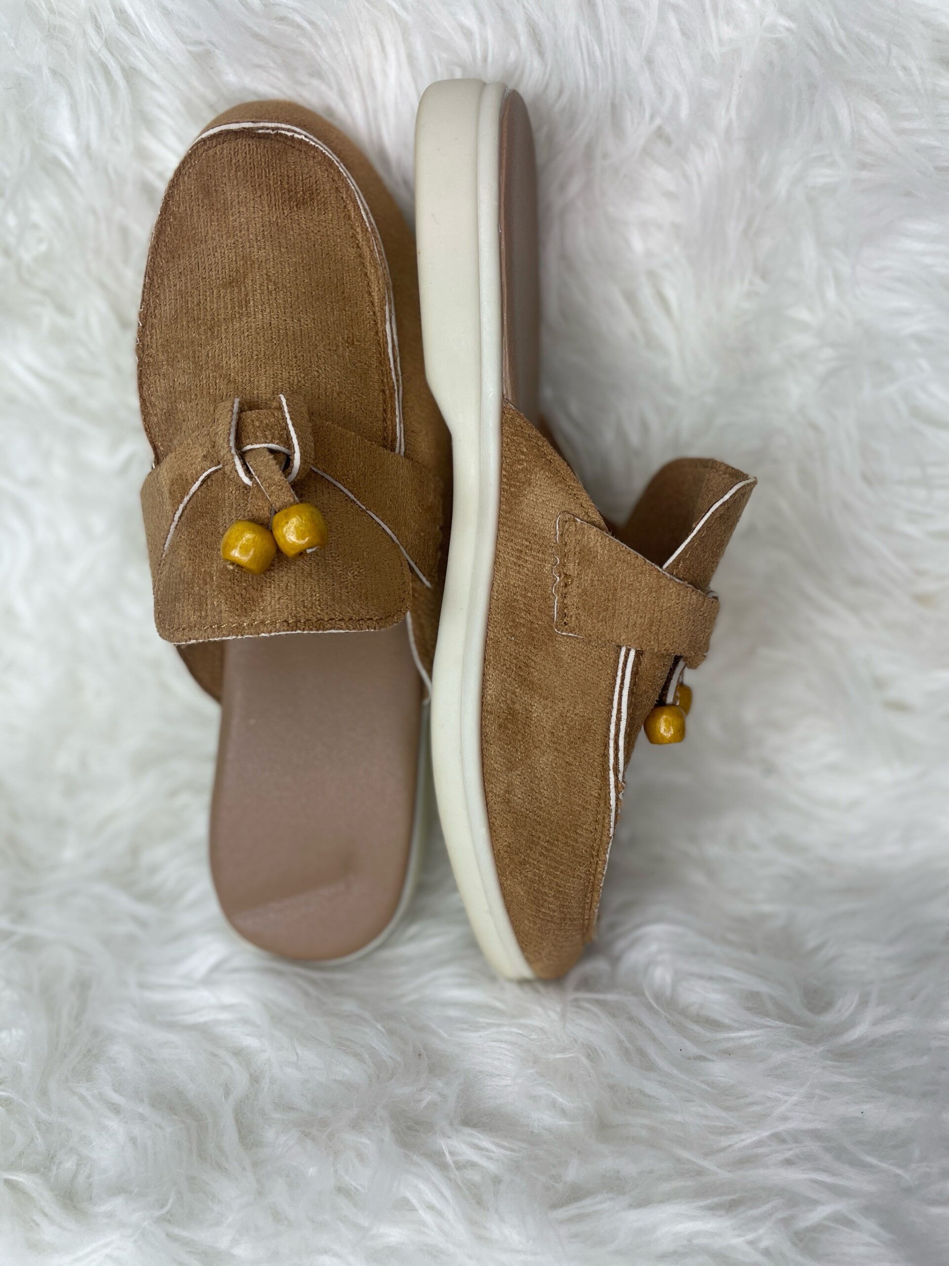 Brown Suede Mules 4 Brown Suede Mules - Image 4