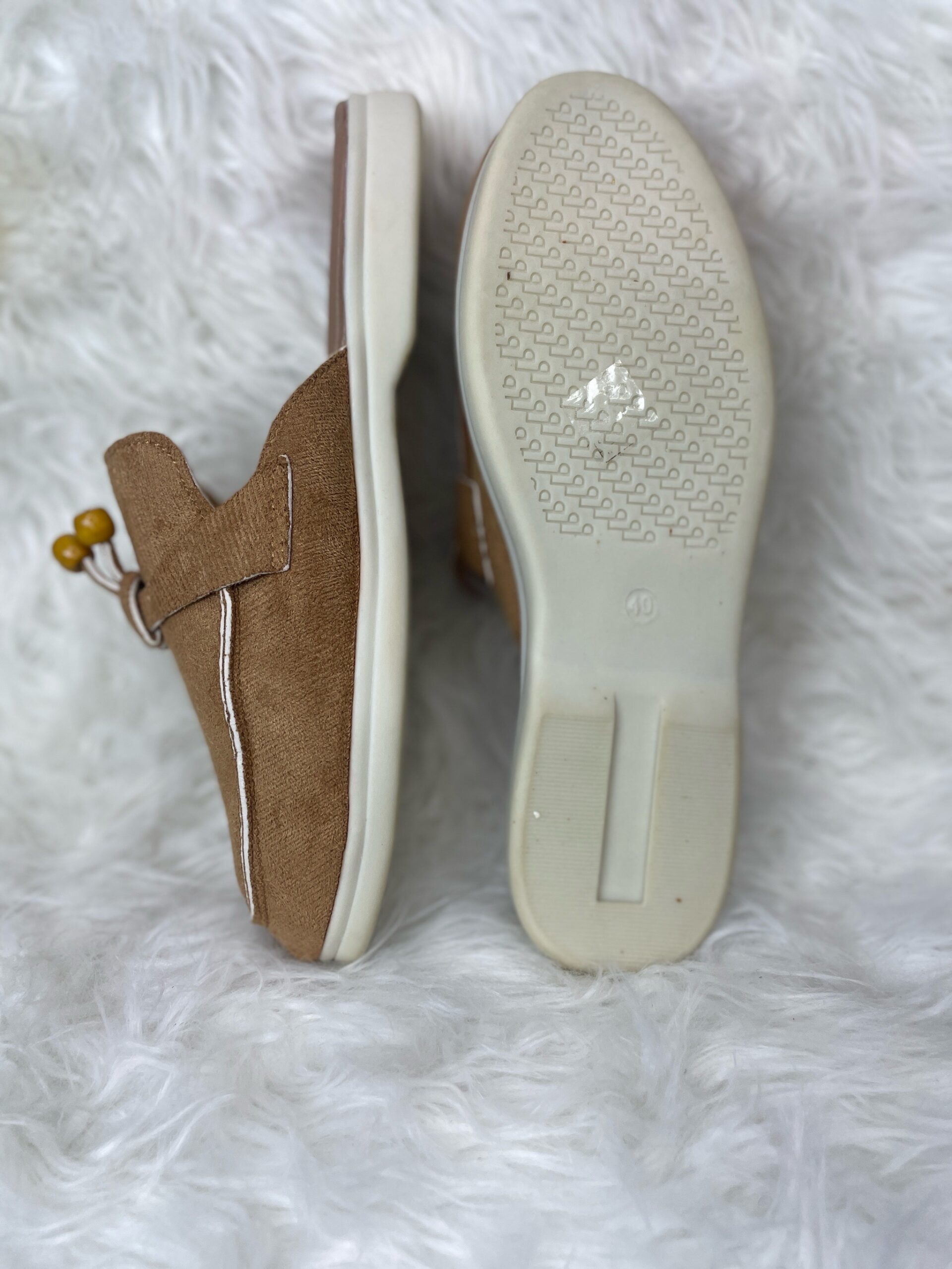 Brown Suede Mules 5 Brown Suede Mules - Image 5