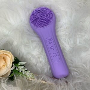 Purple Silicone Facial Cleansing Brush