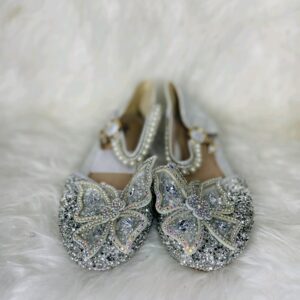 Home 16 Sequin Baby Flat Shoe