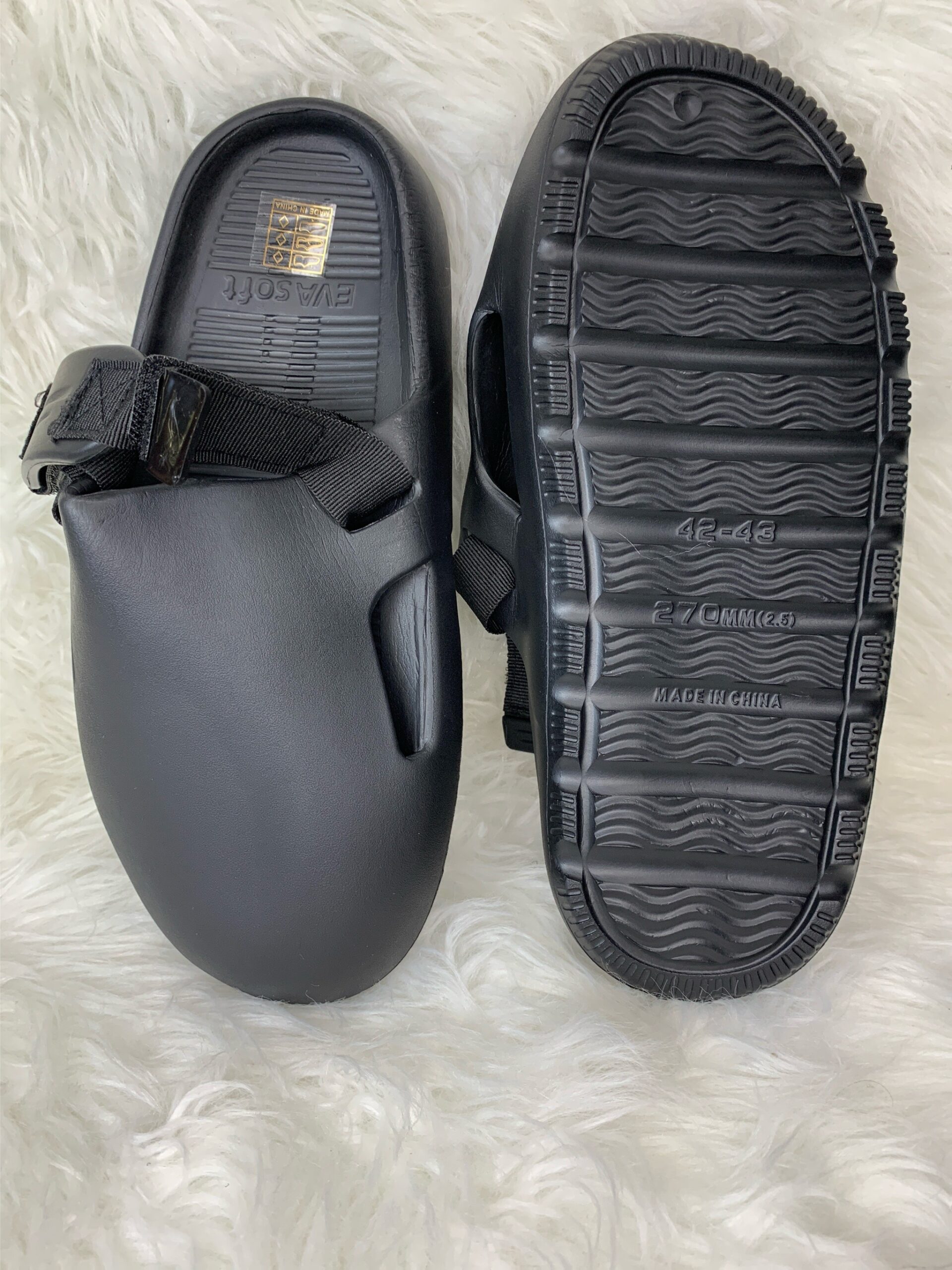 Black Closed Toe-Clogs 3 Black Closed Toe-Clogs - Image 3