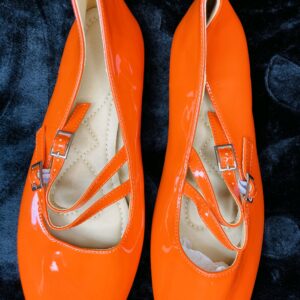 Orange Classy Flat Shoe