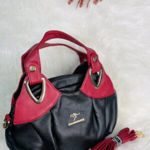 Home 16 Red And Black Classy Handbag