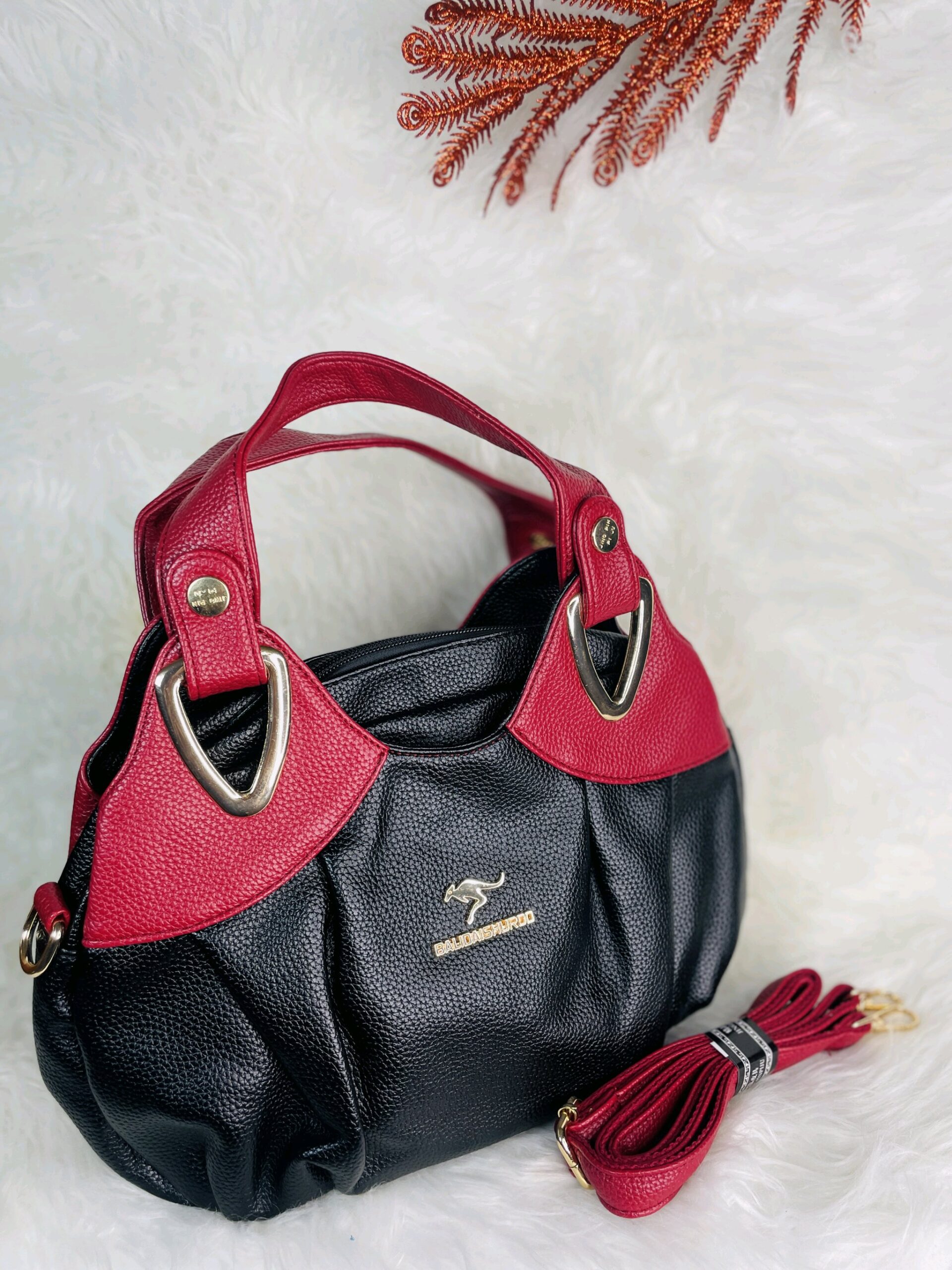 Red And Black Classy Handbag 1 Red And Black Classy Handbag