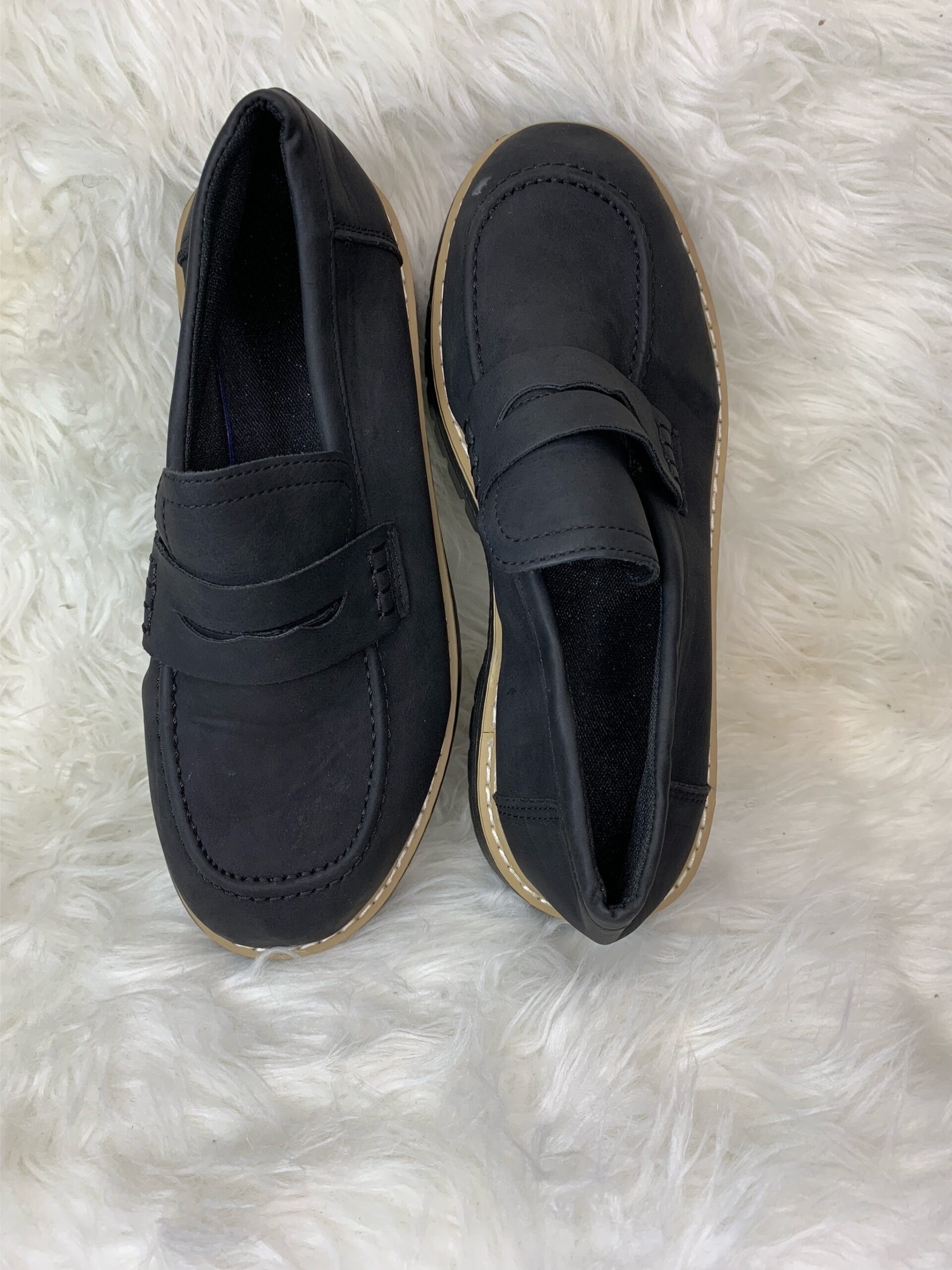 Black Suede Penny Loafers 2 Black Suede Penny Loafers - Image 2